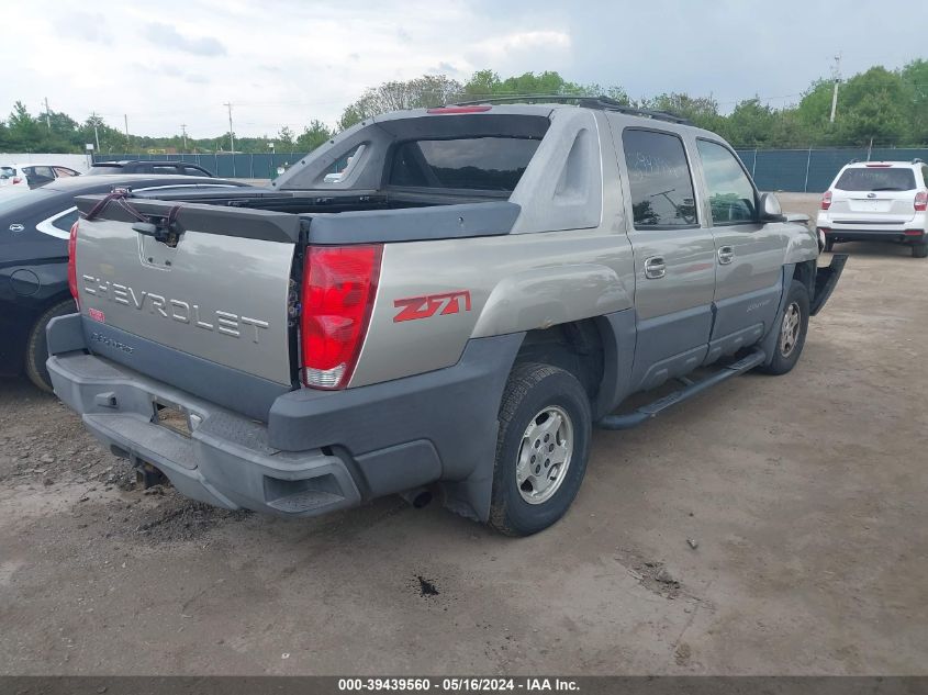 2003 Chevrolet Avalanche 1500 VIN: 3GNEK13T53G214825 Lot: 39439560