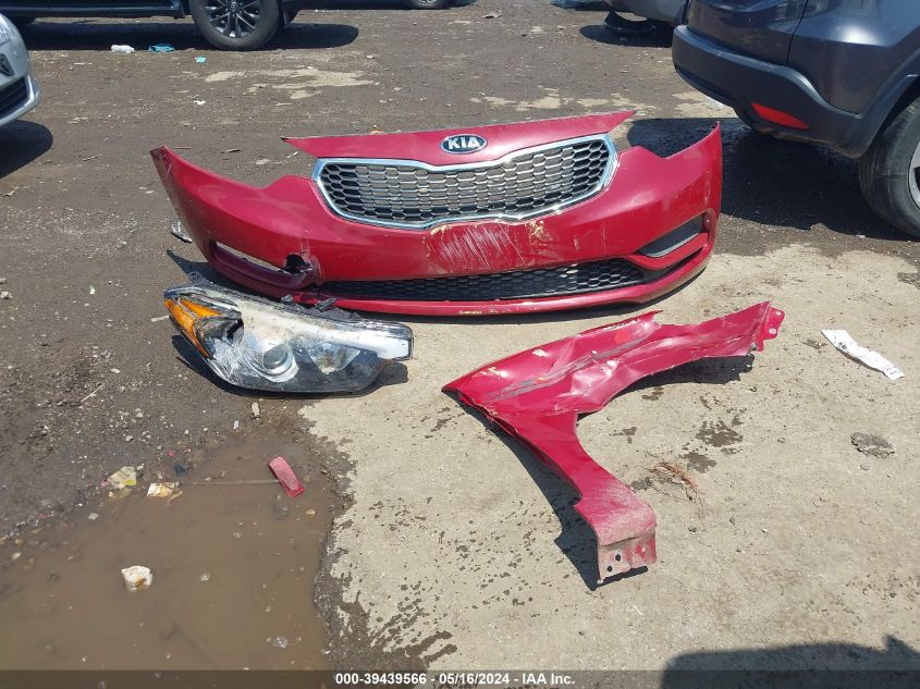 2015 Kia Forte Lx VIN: KNAFX4A60F5372477 Lot: 39439566