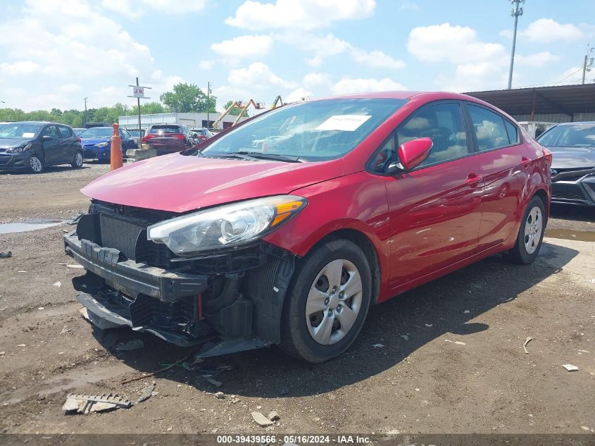 2015 Kia Forte Lx VIN: KNAFX4A60F5372477 Lot: 39439566