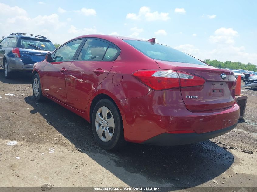 2015 Kia Forte Lx VIN: KNAFX4A60F5372477 Lot: 39439566