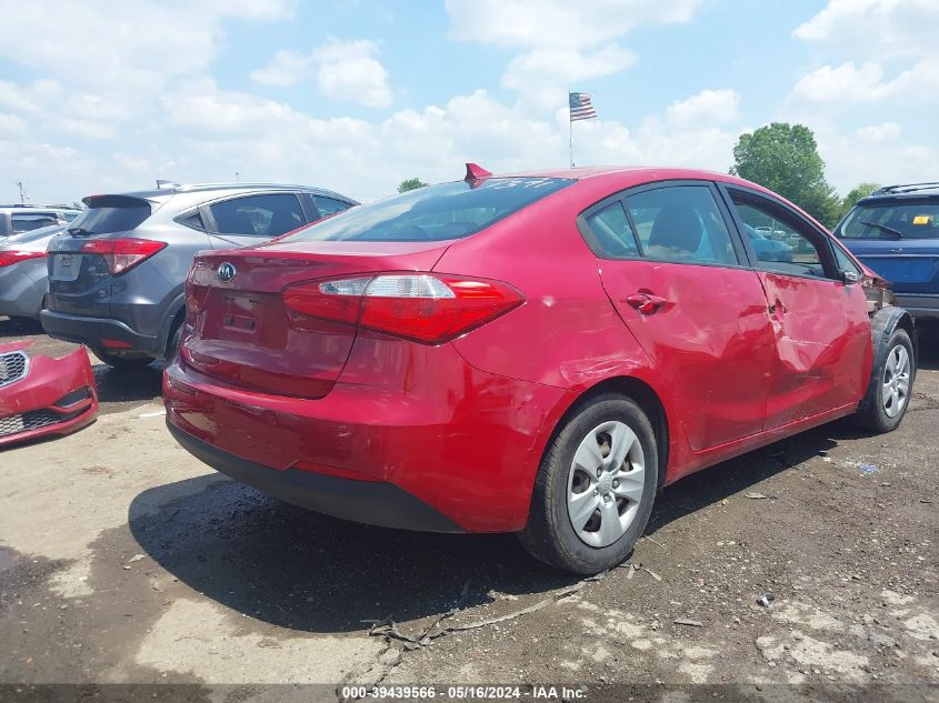 2015 Kia Forte Lx VIN: KNAFX4A60F5372477 Lot: 39439566