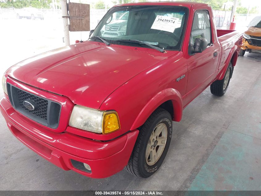 2005 Ford Ranger Edge/Stx/Xl/Xls/Xlt VIN: 1FTYR10U55PA23144 Lot: 39439574