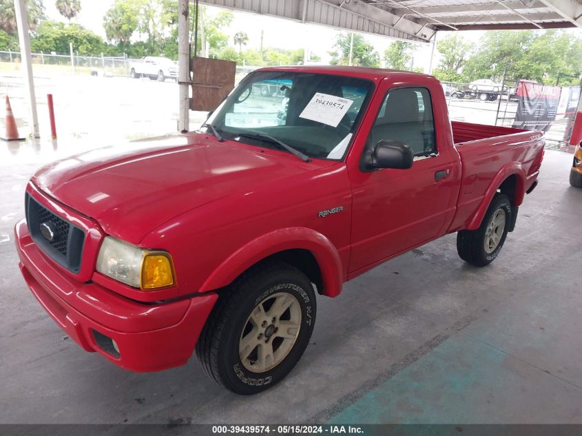 2005 Ford Ranger Edge/Stx/Xl/Xls/Xlt VIN: 1FTYR10U55PA23144 Lot: 39439574