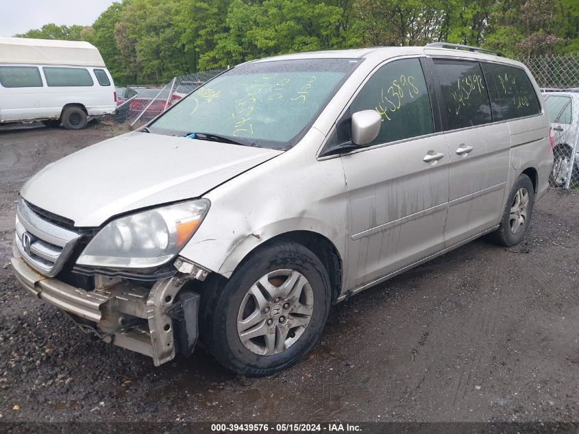 2006 Honda Odyssey Ex-L VIN: 5FNRL386X6B075856 Lot: 39439576