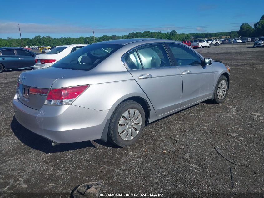 2012 Honda Accord 2.4 Lx VIN: 1HGCP2F38CA050621 Lot: 39439594