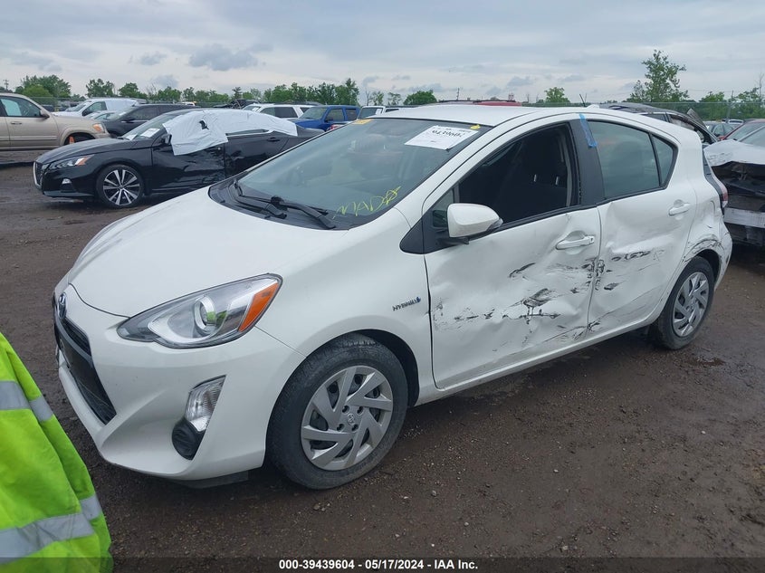 2015 Toyota Prius C Two VIN: JTDKDTB38F1088787 Lot: 39439604