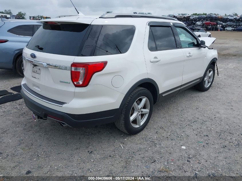 2018 Ford Explorer Xlt VIN: 1FM5K7DH2JGC24870 Lot: 39439606