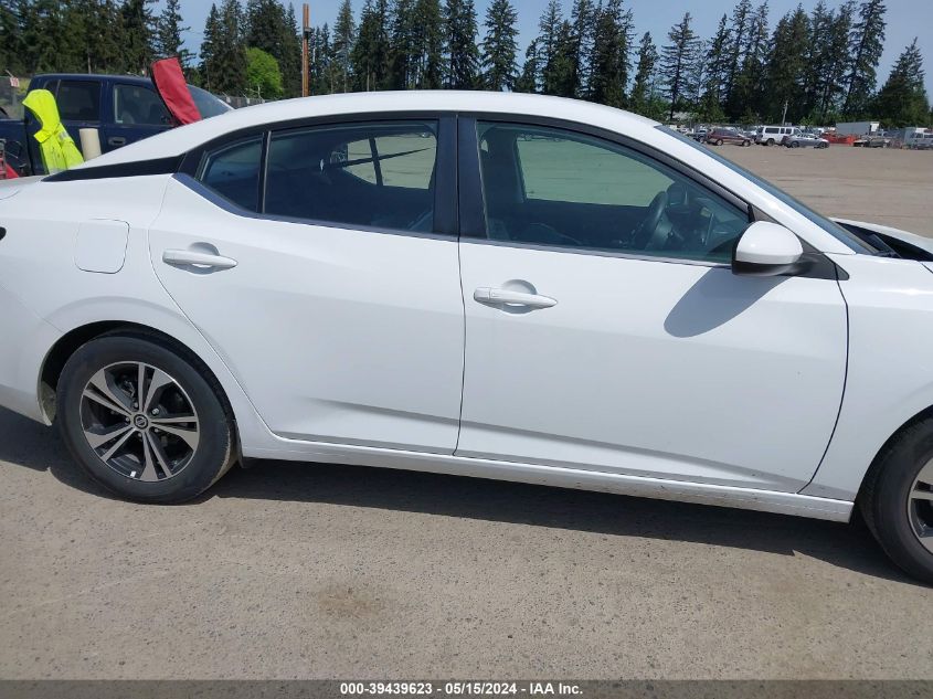 2023 Nissan Sentra Sv Xtronic Cvt VIN: 3N1AB8CV6PY254822 Lot: 39439623