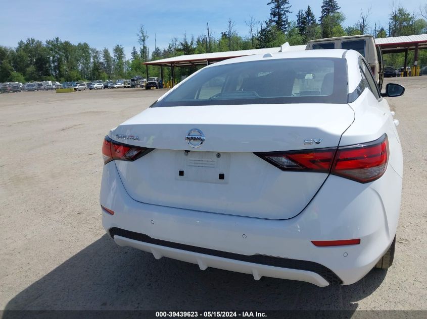 2023 Nissan Sentra Sv Xtronic Cvt VIN: 3N1AB8CV6PY254822 Lot: 39439623