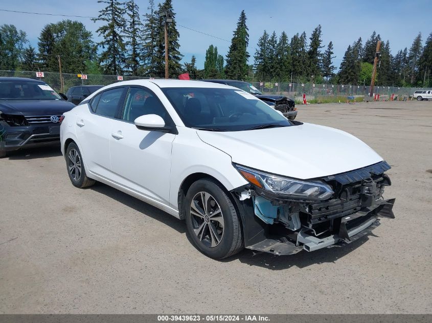 2023 Nissan Sentra Sv Xtronic Cvt VIN: 3N1AB8CV6PY254822 Lot: 39439623