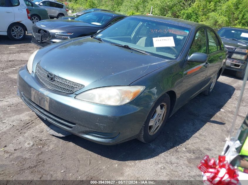 2002 Toyota Camry Le V6 VIN: 4T1BF32K62U530603 Lot: 39439627