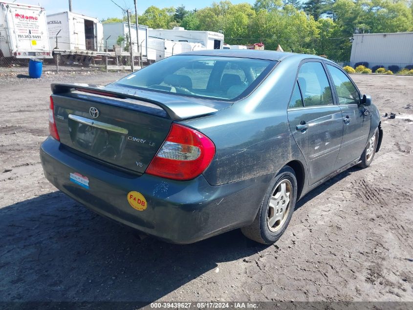 2002 Toyota Camry Le V6 VIN: 4T1BF32K62U530603 Lot: 39439627