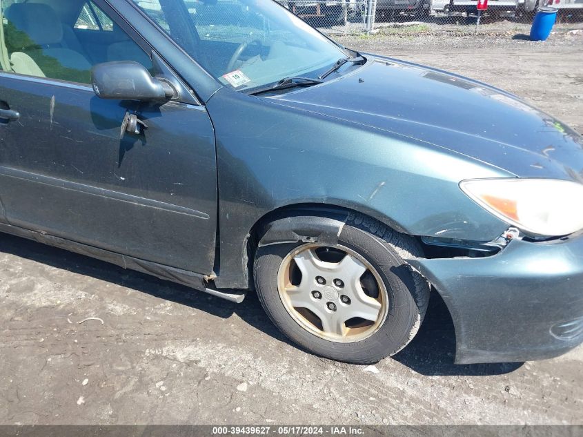 2002 Toyota Camry Le V6 VIN: 4T1BF32K62U530603 Lot: 39439627