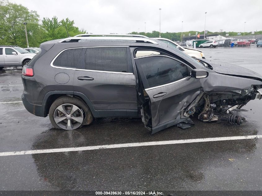 2019 Jeep Cherokee Limited 4X4 VIN: 1C4PJMDX1KD386675 Lot: 39439630