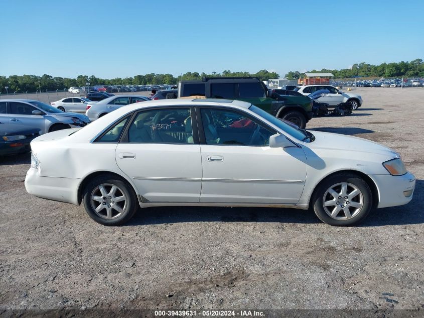 2001 Toyota Avalon Xl/Xls VIN: 4T1BF28B71U125074 Lot: 39439631