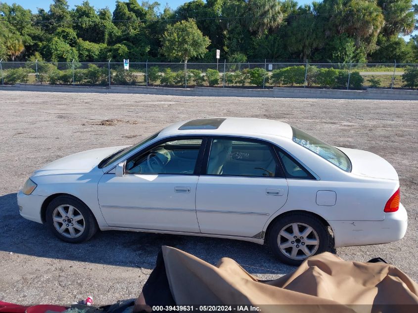 2001 Toyota Avalon Xl/Xls VIN: 4T1BF28B71U125074 Lot: 39439631