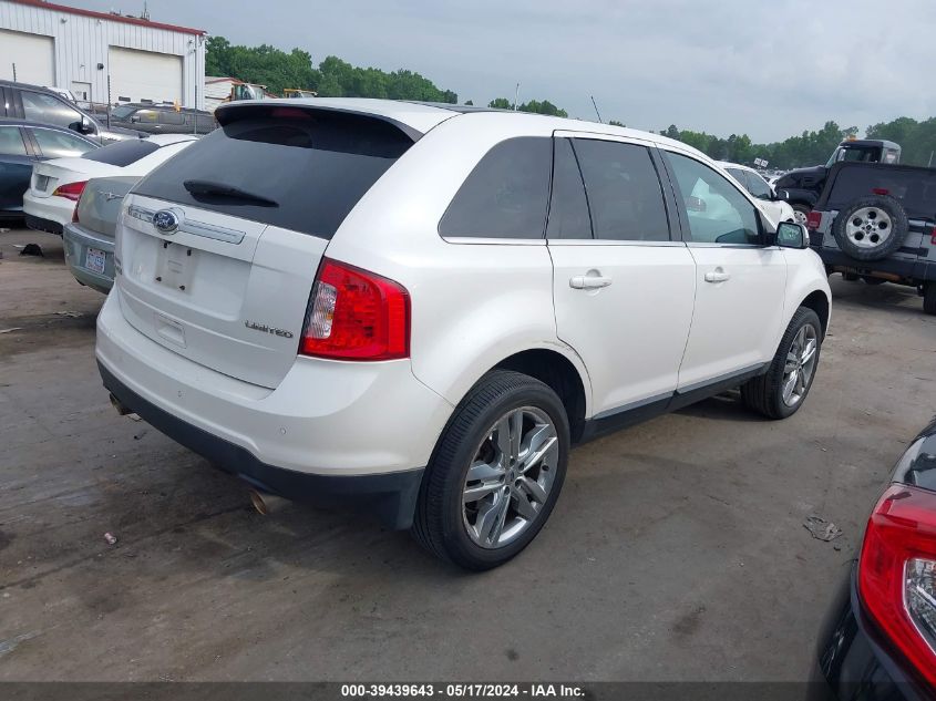 2013 Ford Edge Limited VIN: 2FMDK3KC0DBE30647 Lot: 39439643