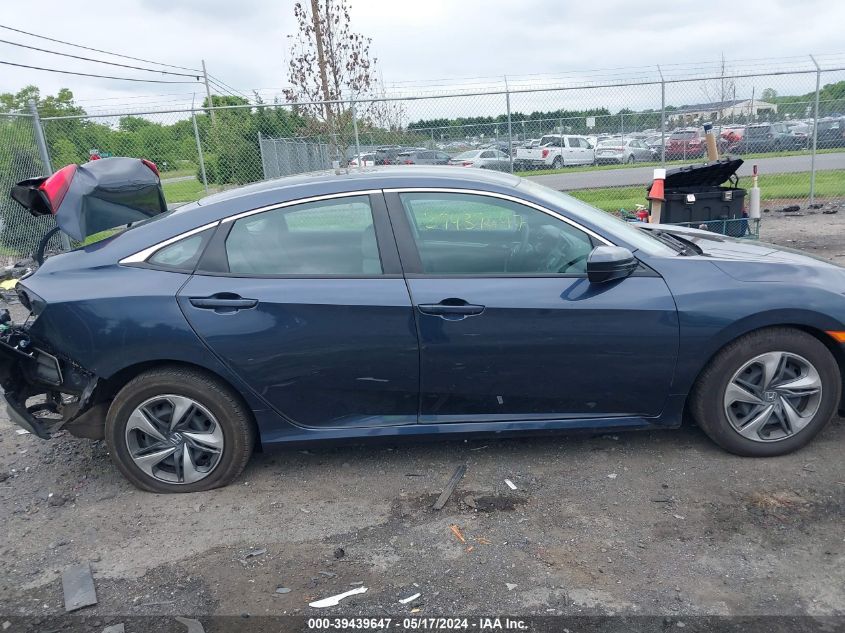 2020 Honda Civic Lx VIN: 2HGFC2F66LH601360 Lot: 39439647