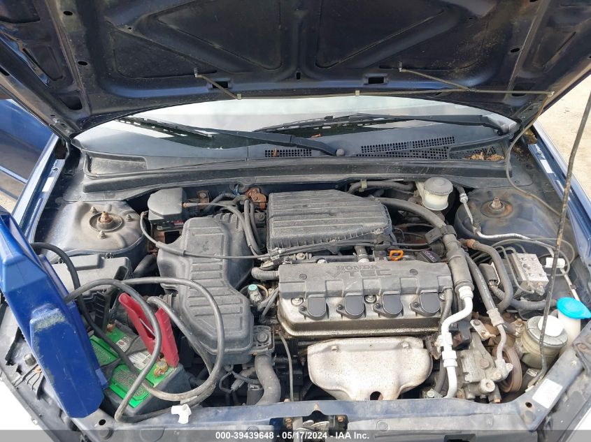 2004 Honda Civic Ex VIN: 2HGES26864H589552 Lot: 39439648