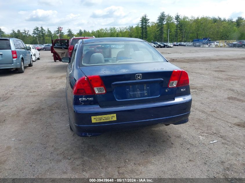 2004 Honda Civic Ex VIN: 2HGES26864H589552 Lot: 39439648