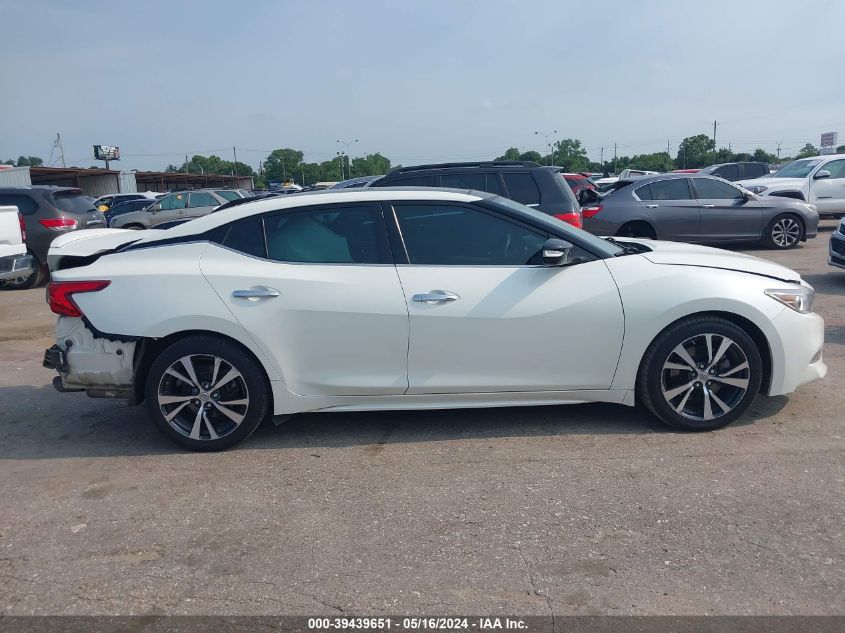 2017 Nissan Maxima 3.5 Sl VIN: 1N4AA6AP7HC404123 Lot: 39439651
