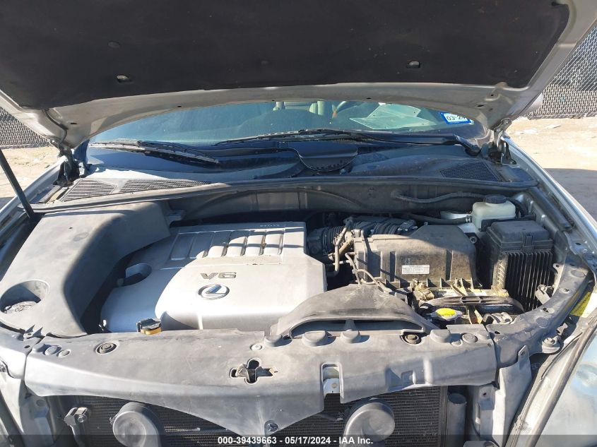 2009 Lexus Rx 350 VIN: 2T2GK31UX9C069546 Lot: 39439663