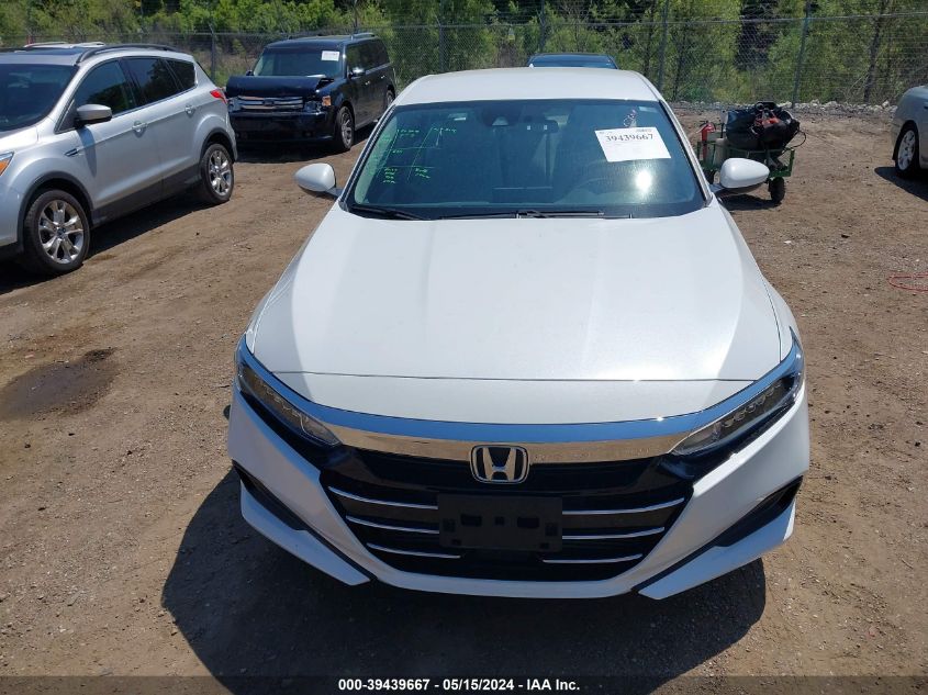 2021 Honda Accord Lx VIN: 1HGCV1F12MA069956 Lot: 39439667