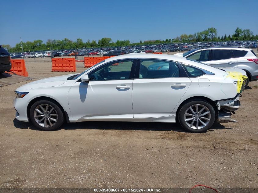 2021 Honda Accord Lx VIN: 1HGCV1F12MA069956 Lot: 39439667