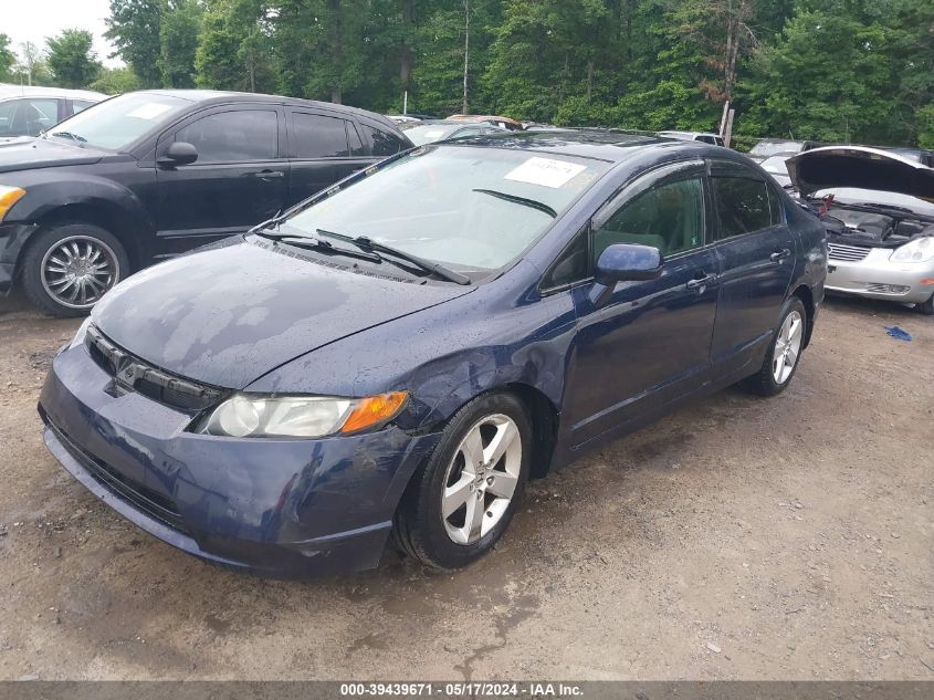 2008 Honda Civic Ex VIN: 1HGFA16828L091178 Lot: 39439671