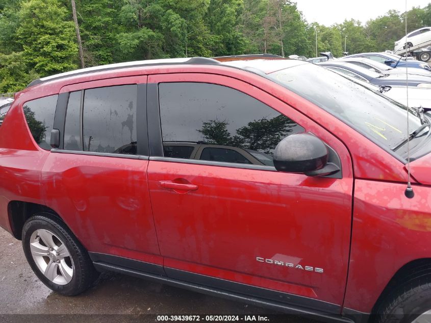 2013 Jeep Compass Sport VIN: 1C4NJDBB1DD207830 Lot: 39439672