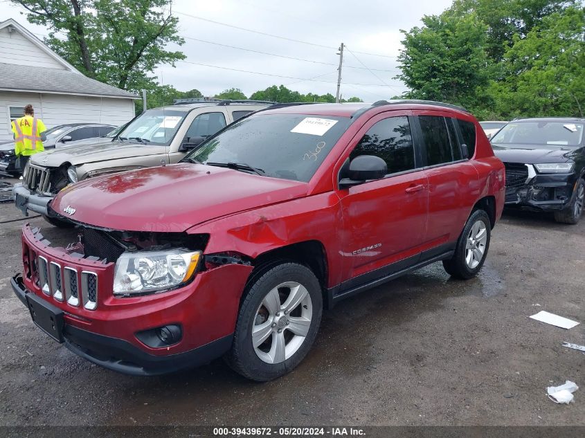 2013 Jeep Compass Sport VIN: 1C4NJDBB1DD207830 Lot: 39439672