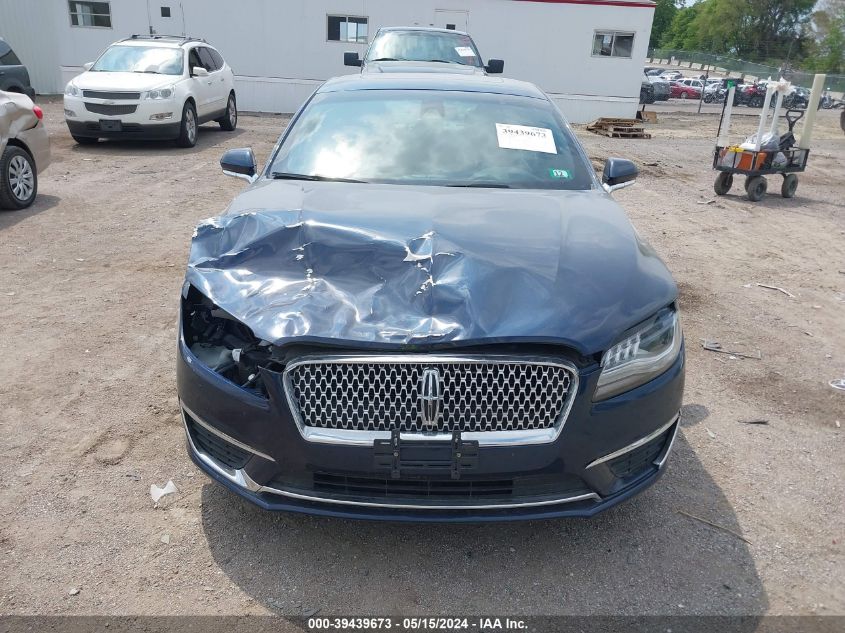 2017 Lincoln Mkz Reserve VIN: 3LN6L5F91HR649219 Lot: 39439673