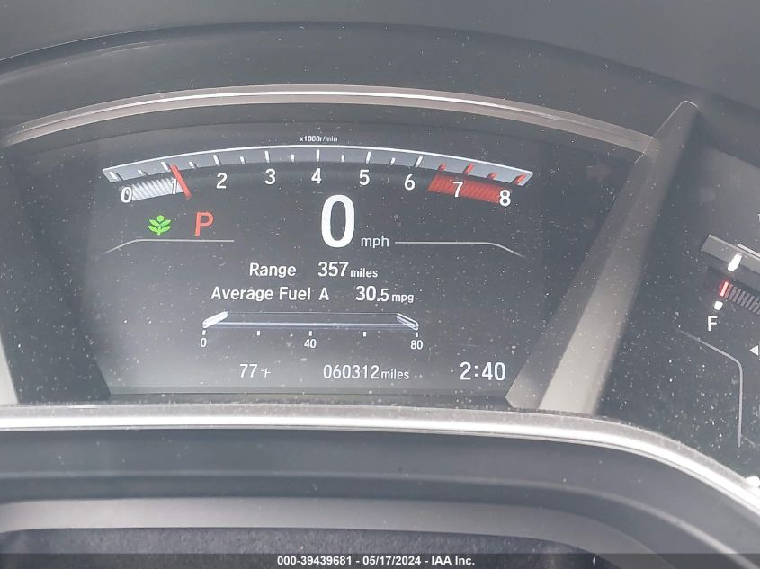 2019 HONDA CR-V EX-L - 2HKRW2H8XKH665859