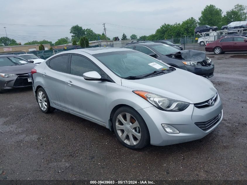 2013 Hyundai Elantra Limited VIN: KMHDH4AE3DU619424 Lot: 39439683