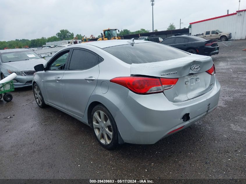 2013 Hyundai Elantra Limited VIN: KMHDH4AE3DU619424 Lot: 39439683