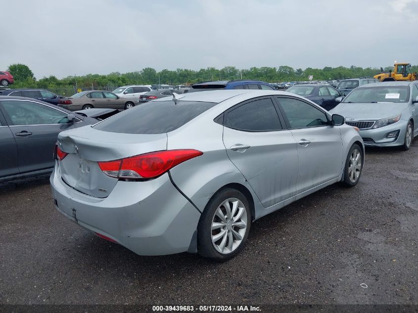 2013 Hyundai Elantra Limited VIN: KMHDH4AE3DU619424 Lot: 39439683