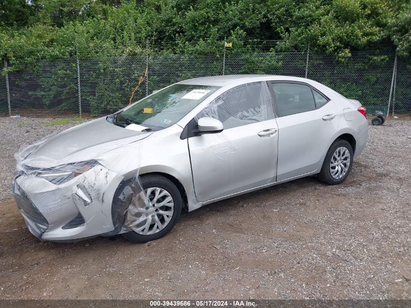 2019 Toyota Corolla Le VIN: 2T1BURHE8KC197204 Lot: 39439686