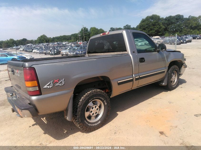 2000 Chevrolet Silverado 1500 VIN: 1GCEK14V2YZ306829 Lot: 39439691