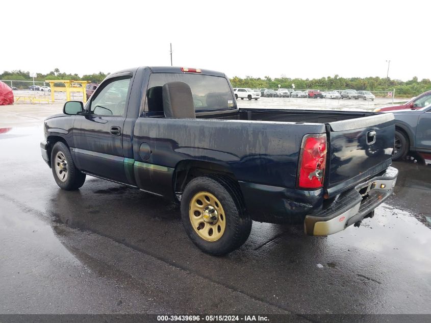 2006 Chevrolet Silverado 1500 Work Truck VIN: 1GCEC14X06Z106026 Lot: 39439696