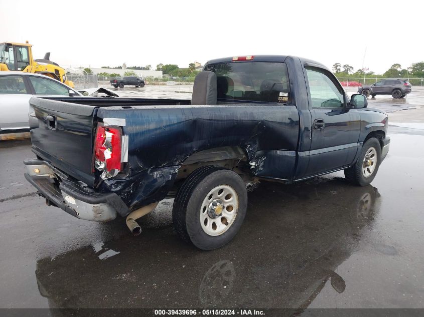 2006 Chevrolet Silverado 1500 Work Truck VIN: 1GCEC14X06Z106026 Lot: 39439696