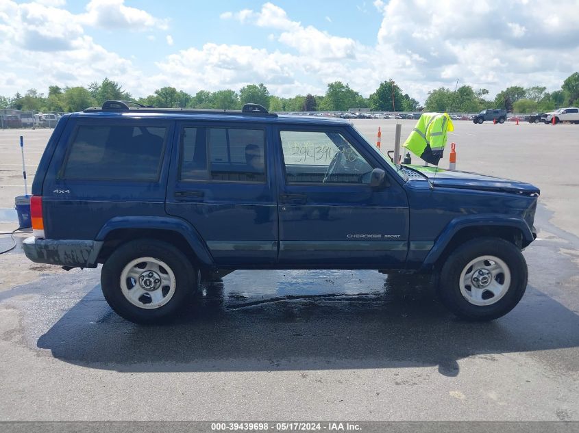 2000 Jeep Cherokee Sport VIN: 1J4FF48S4YL259679 Lot: 39439698