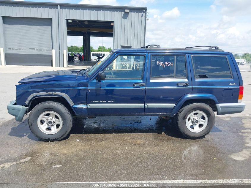 2000 Jeep Cherokee Sport VIN: 1J4FF48S4YL259679 Lot: 39439698