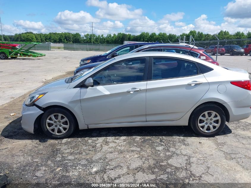 2013 Hyundai Accent Gls VIN: KMHCT4AE2DU486469 Lot: 39439714