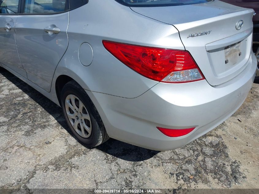 2013 Hyundai Accent Gls VIN: KMHCT4AE2DU486469 Lot: 39439714