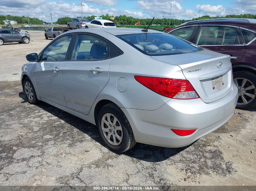 2013 Hyundai Accent Gls VIN: KMHCT4AE2DU486469 Lot: 39439714