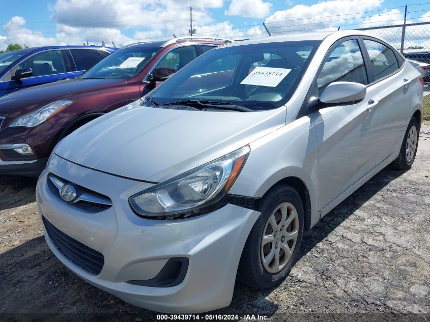 2013 Hyundai Accent Gls VIN: KMHCT4AE2DU486469 Lot: 39439714