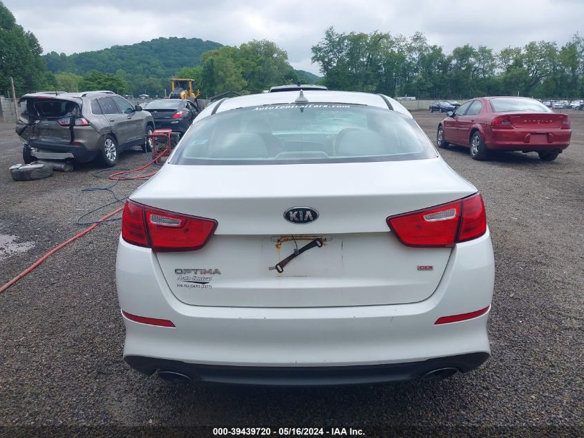 2015 Kia Optima Lx VIN: 5XXGM4A74FG437190 Lot: 39439720