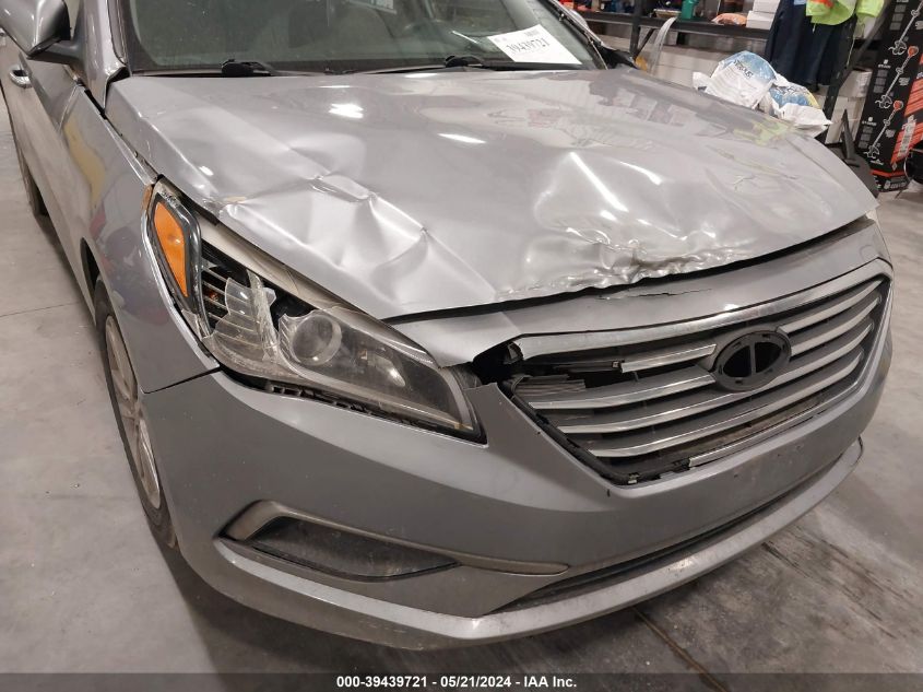 2016 Hyundai Sonata Se VIN: 5NPE24AF9GH370774 Lot: 39439721