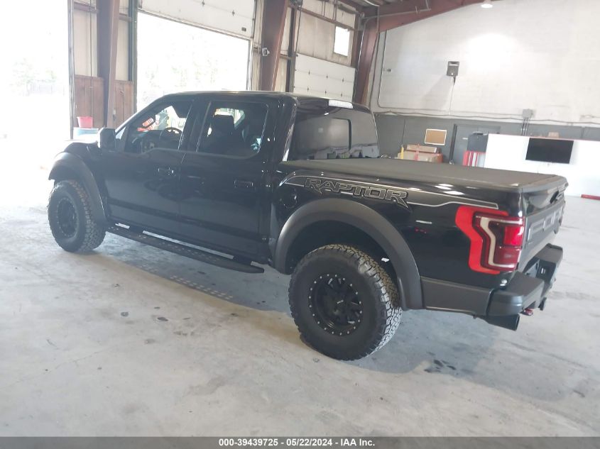 2020 Ford F-150 Raptor VIN: 1FTFW1RG0LFB26536 Lot: 39439725