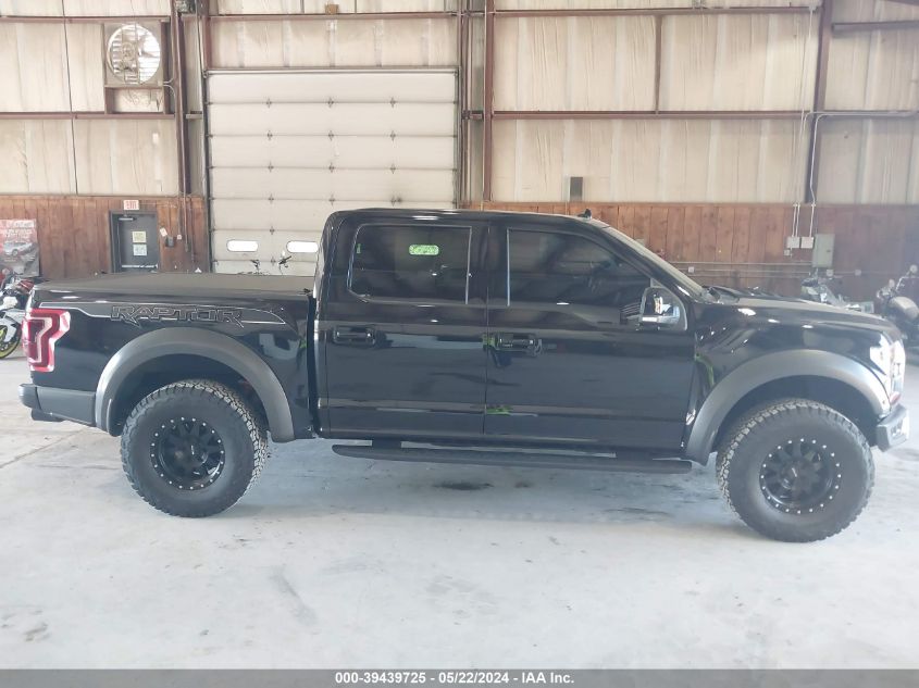 2020 Ford F-150 Raptor VIN: 1FTFW1RG0LFB26536 Lot: 39439725